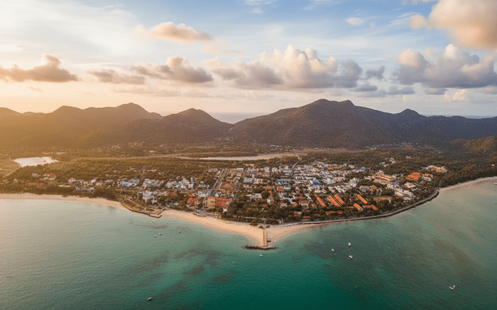 C&ocirc;n Đảo từ tr&ecirc;n cao